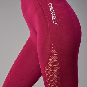 Gymshark Energy High Waisted Leggings Beet, XS
